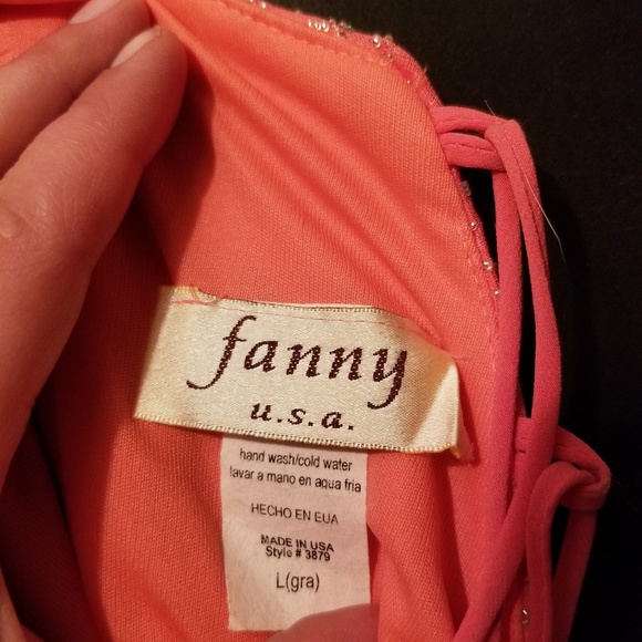 Pink/Silver gown - Picture 4 of 4